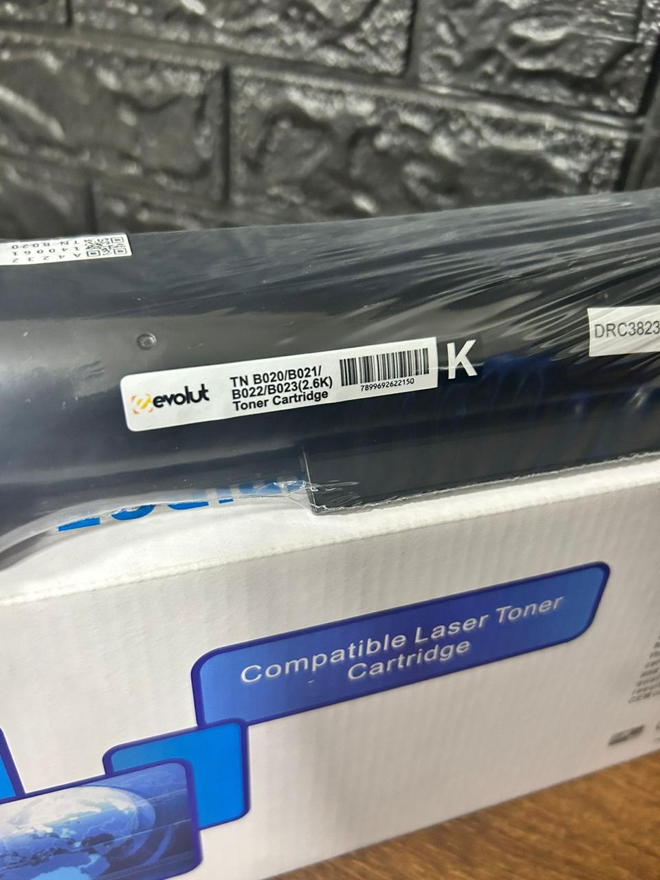 Cartucho de Toner Compatível com TN-B021 - Preto(Black) - EVOLUT