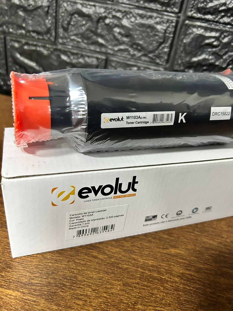 Cartucho de Toner Compatível para HP Neverstop 103A 1200A 1200W 1000A - Preto(Black) - EVOLUT