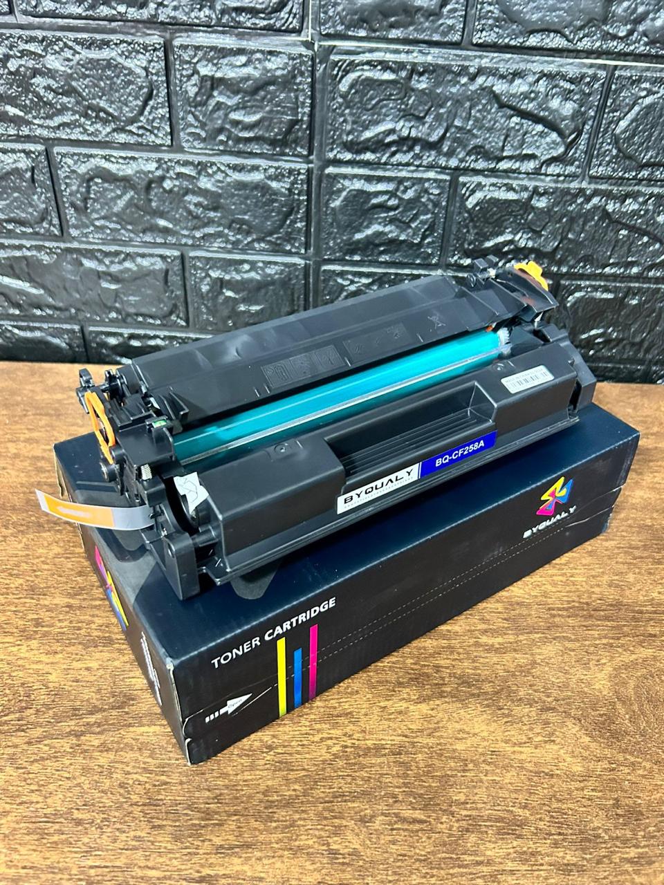 Toner Compatível 258a Cf258a M404 M428 Com Chip Novo - Preto(Black) - ByQualy